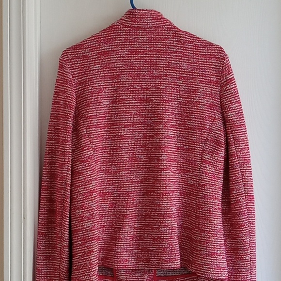 Talbots Vintage Red Open  Blazer / Sweater - Picture 2 of 8